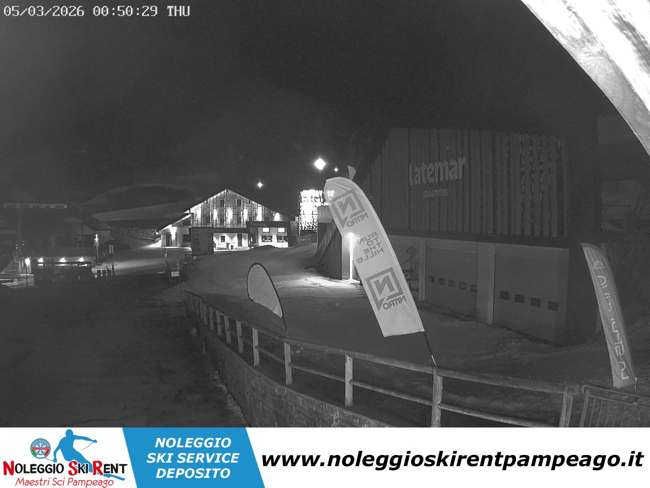Webcam Alpe di Pampeago - Noleggio Ski Rent