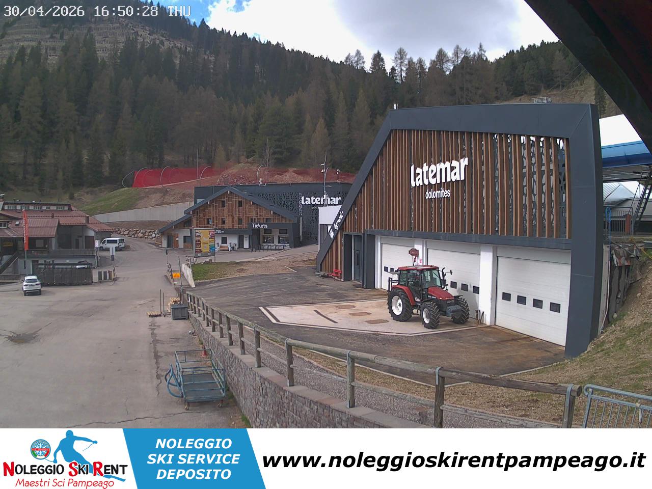 Pampeago Webcam - www.noleggioskirentpampeago.it