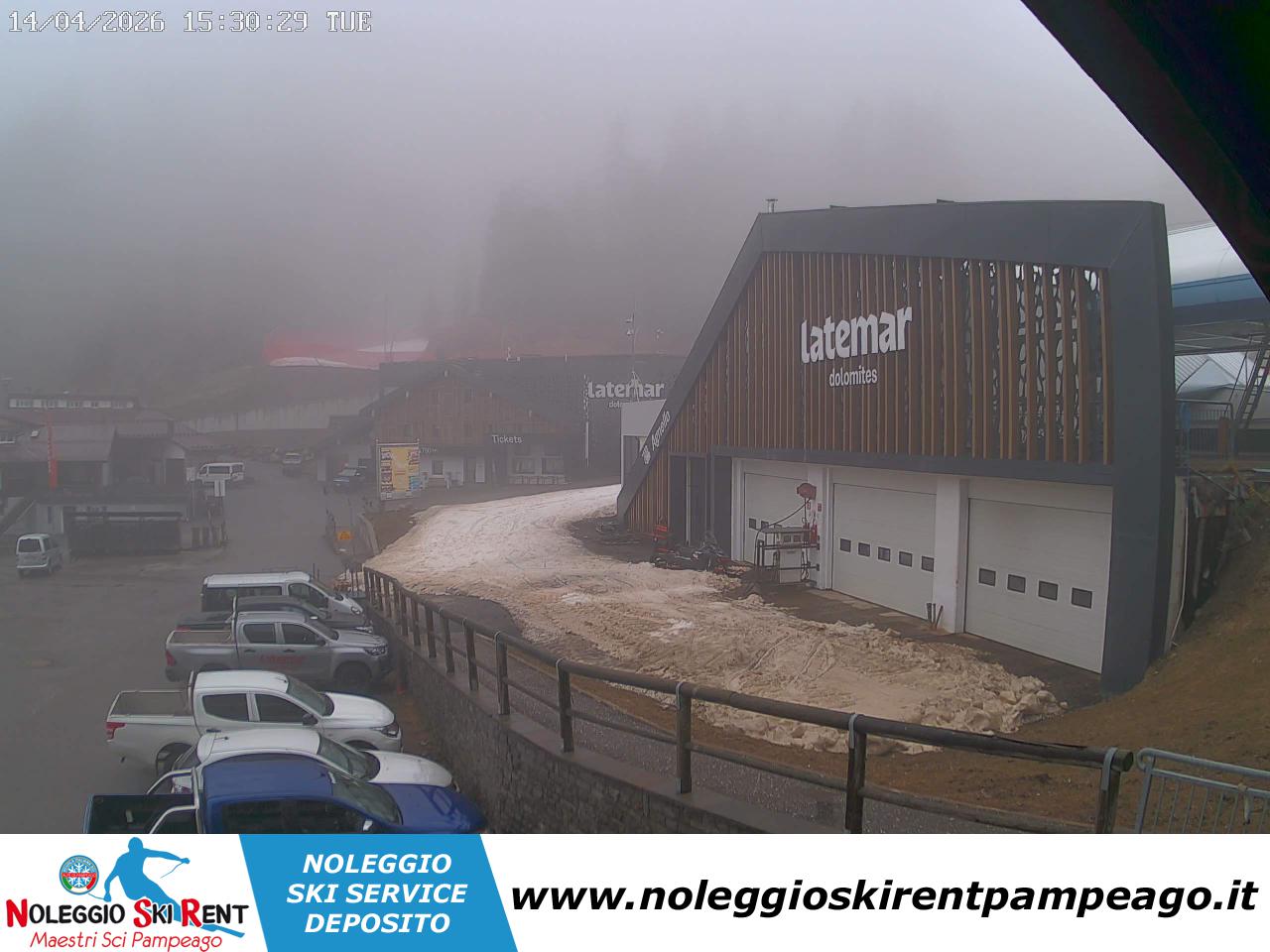 Pampeago Webcam - www.noleggioskirentpampeago.it
