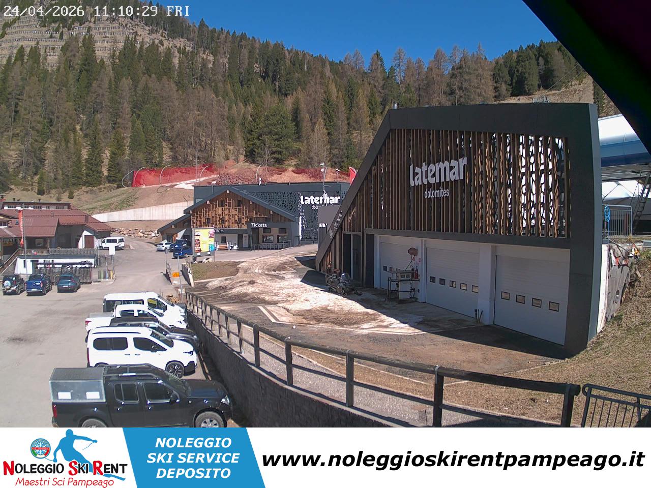 Webcam Alpe di Pampeago - Noleggio Ski Rent