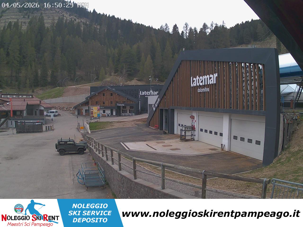 Webcam Alpe di Pampeago - Noleggio Ski Rent