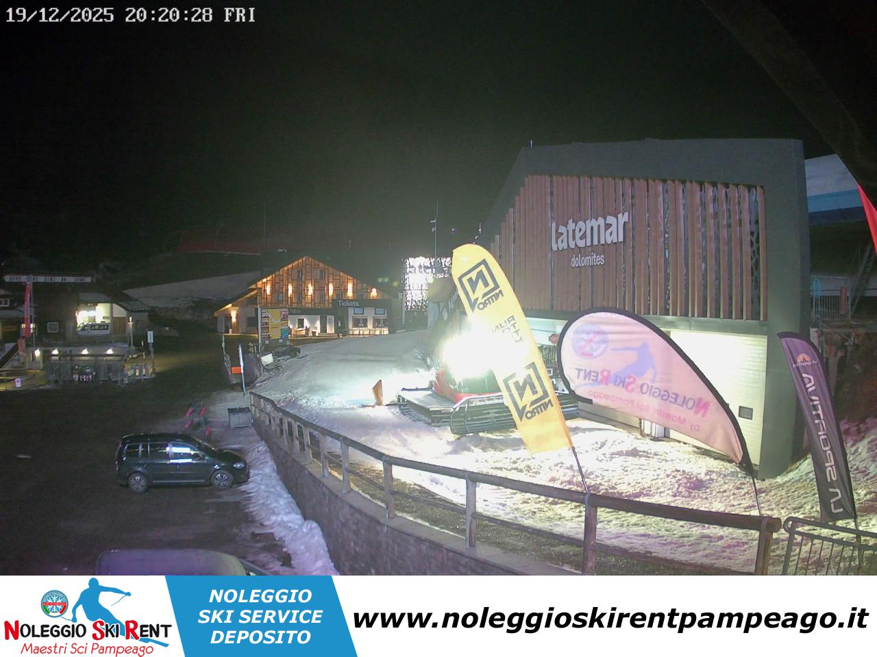 Webcam Alpe di Pampeago Noleggio Ski Rent